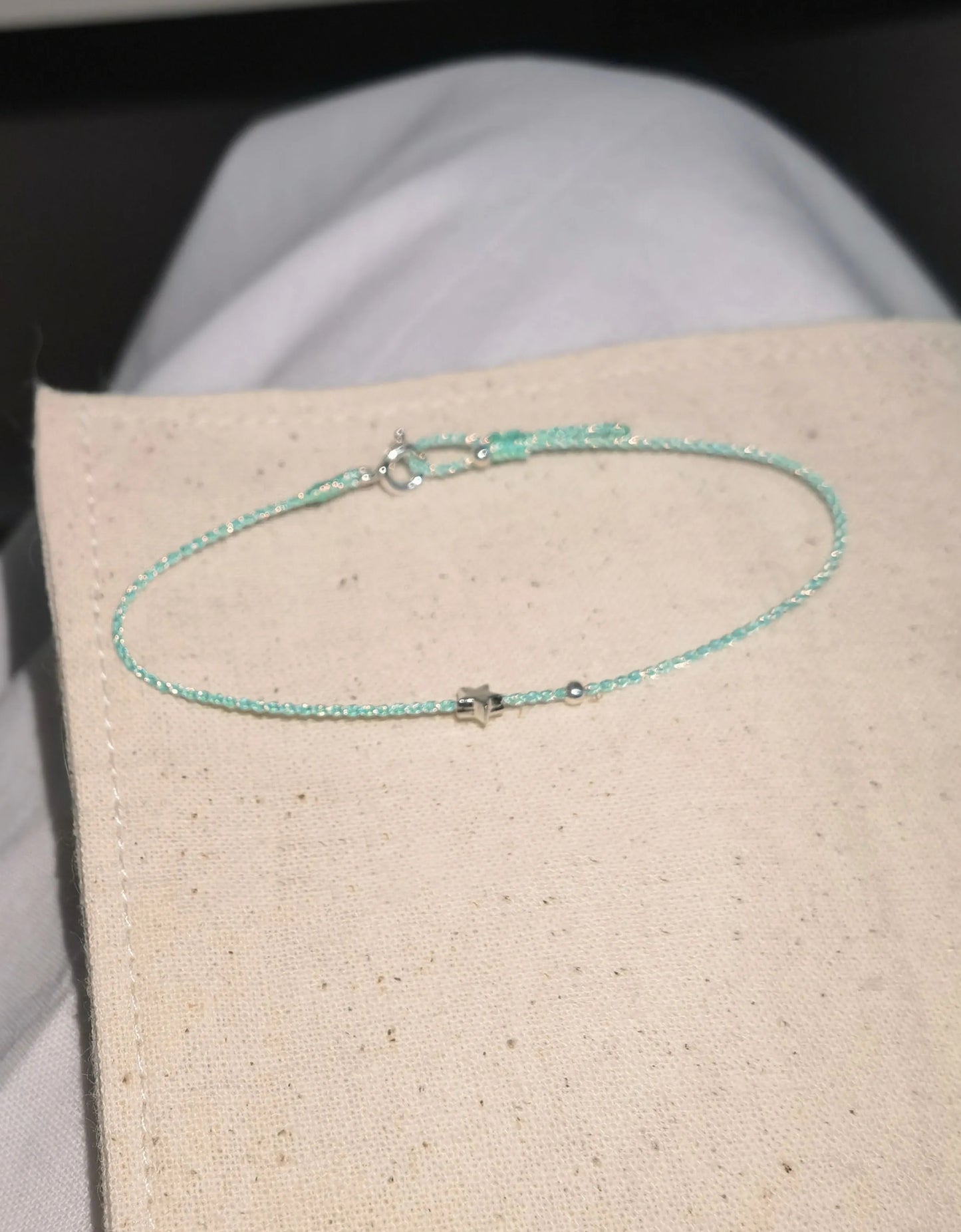 Dewlight Mint – Pearl or Star Bracelet