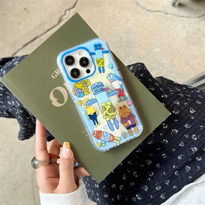 Bikini Bottom Phone Case with Rotating Stand Set