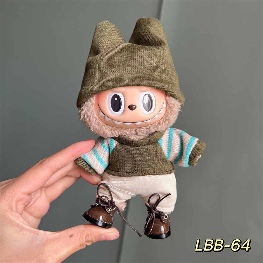 Labubu clothes-17cm Labubu Doll Clothes