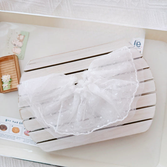 Labubu Doll Decoration - White Tulle Skirt