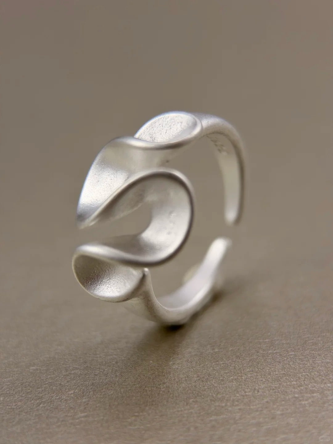 Eternal Ripple Silver Ring