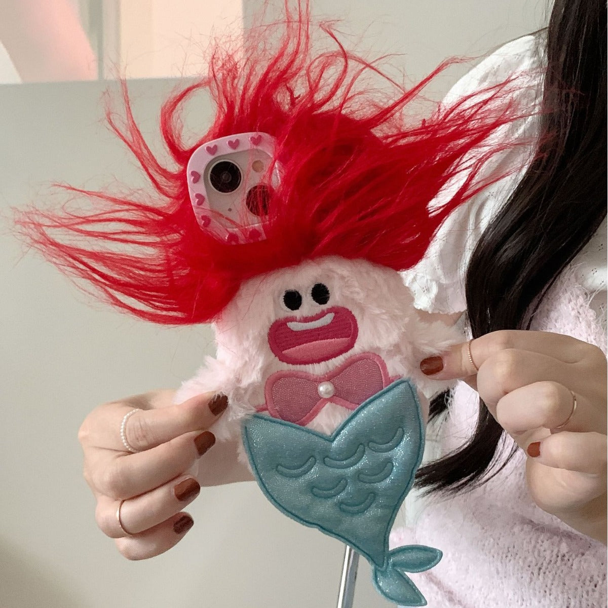 Fuzzy Mermaid Phone Case