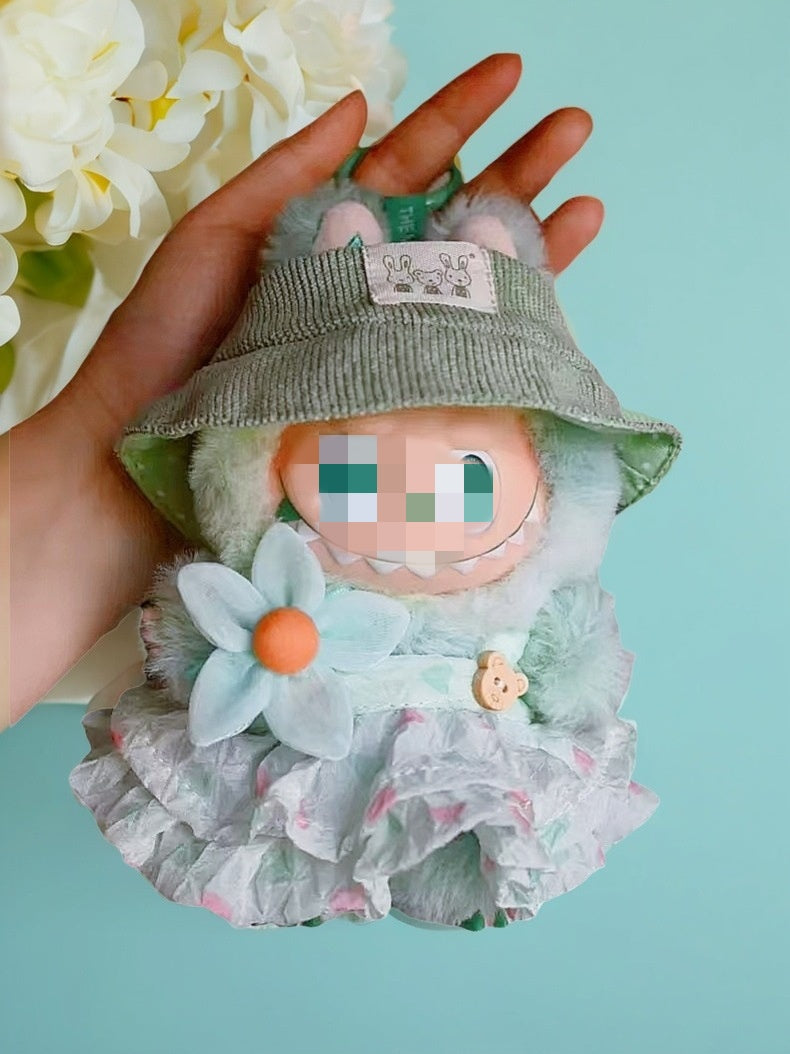 17cm Labubu clothes-Enchanted Forest Set