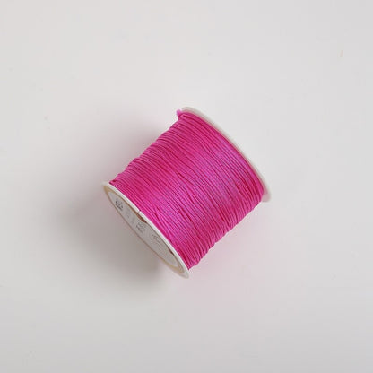 DIY Braided Jewelry Cord - Durable, Multi-Color Thread for Handmade Bracelets, Necklaces & Crafts