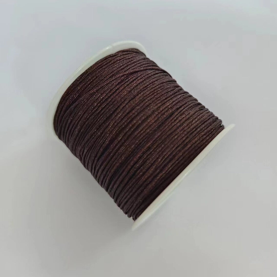 DIY Braided Jewelry Cord - Durable, Multi-Color Thread for Handmade Bracelets, Necklaces & Crafts