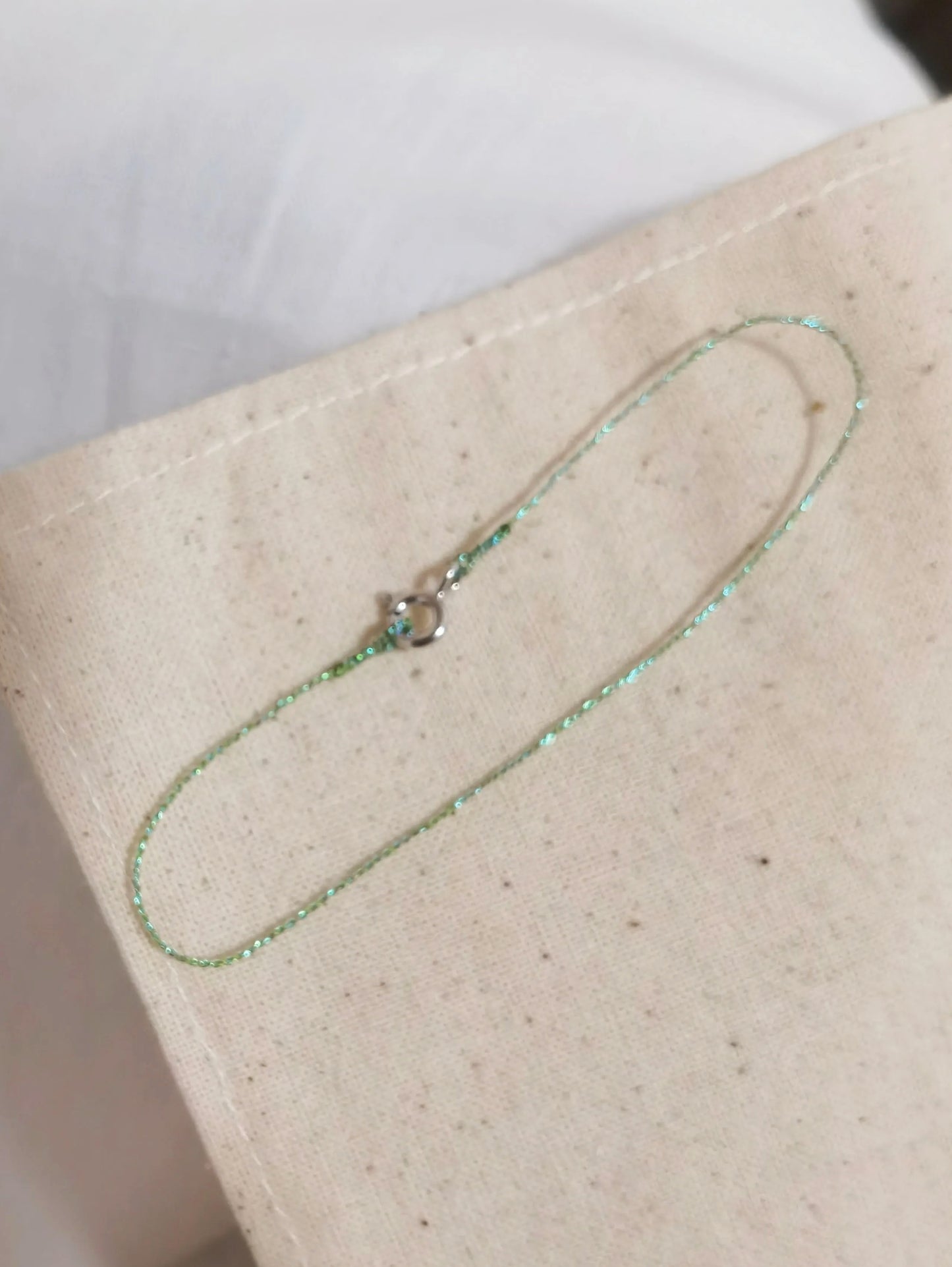 Dewlight Sage – Shimmer Strand Bracelet