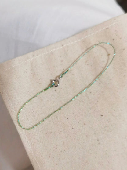 Dewlight Sage – Shimmer Strand Bracelet