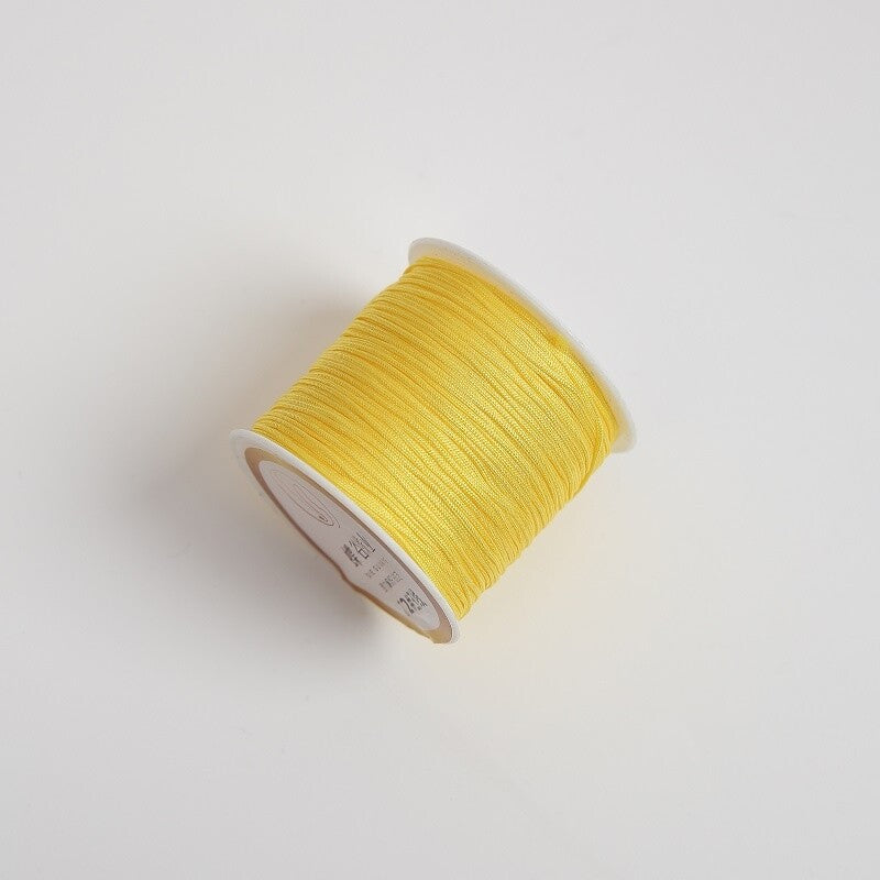 DIY Braided Jewelry Cord - Durable, Multi-Color Thread for Handmade Bracelets, Necklaces & Crafts