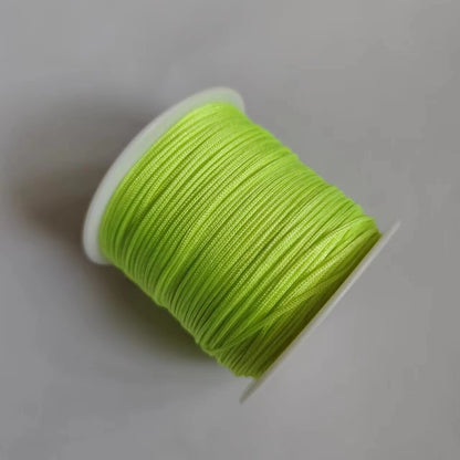 DIY Braided Jewelry Cord - Durable, Multi-Color Thread for Handmade Bracelets, Necklaces & Crafts