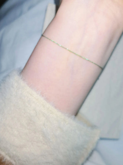 Dewlight Sage – Shimmer Strand Bracelet