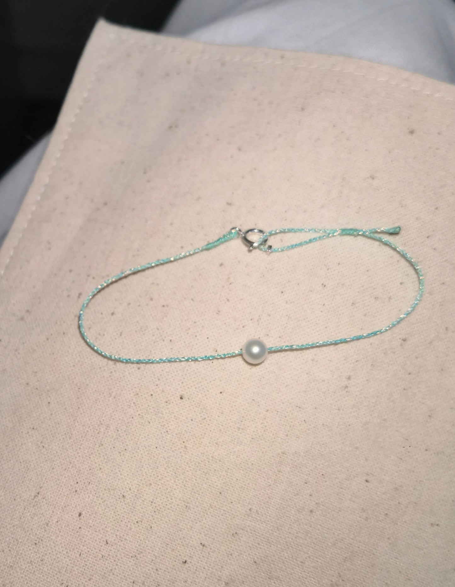 Dewlight Mint – Pearl or Star Bracelet