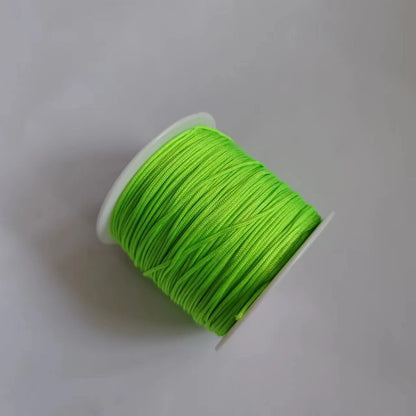 DIY Braided Jewelry Cord - Durable, Multi-Color Thread for Handmade Bracelets, Necklaces & Crafts