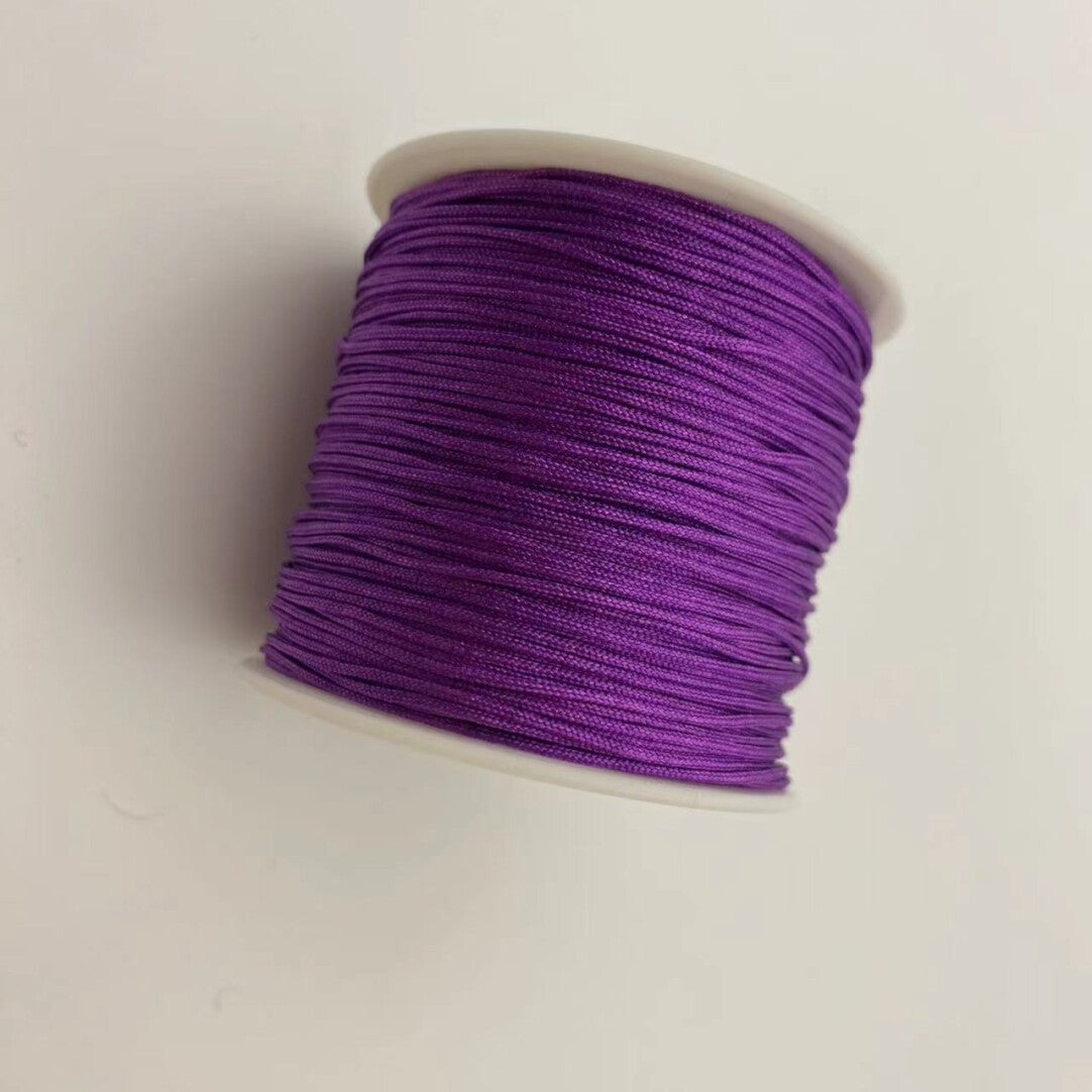 DIY Braided Jewelry Cord - Durable, Multi-Color Thread for Handmade Bracelets, Necklaces & Crafts