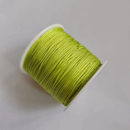 DIY Braided Jewelry Cord - Durable, Multi-Color Thread for Handmade Bracelets, Necklaces & Crafts