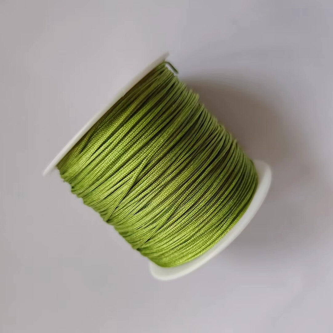 DIY Braided Jewelry Cord - Durable, Multi-Color Thread for Handmade Bracelets, Necklaces & Crafts