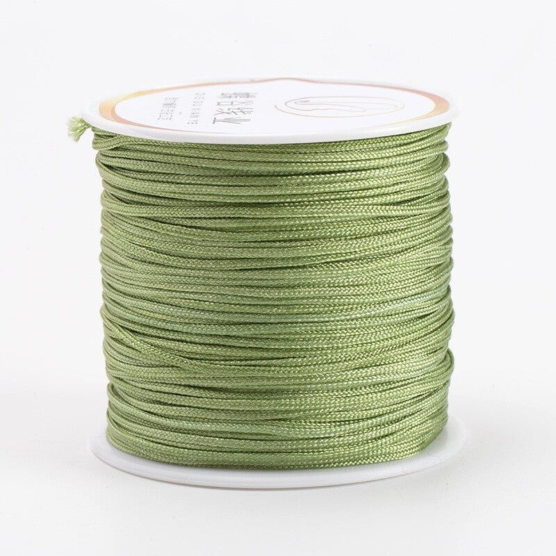 DIY Braided Jewelry Cord - Durable, Multi-Color Thread for Handmade Bracelets, Necklaces & Crafts