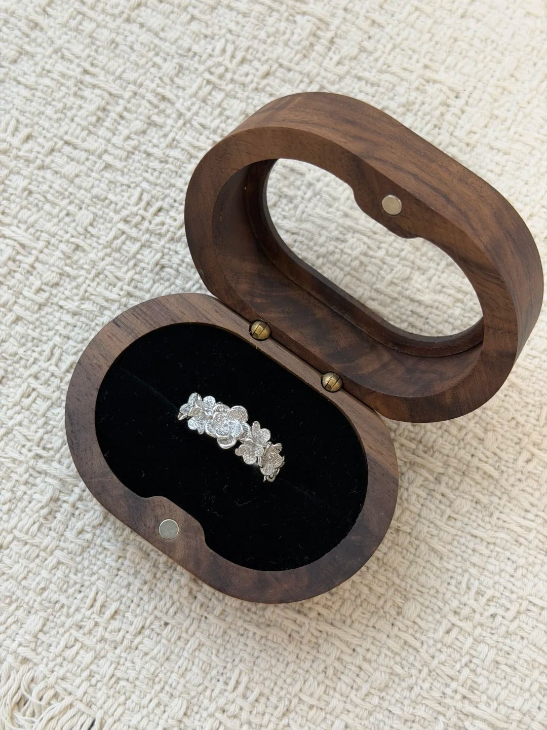 Blooming Path Silver Ring