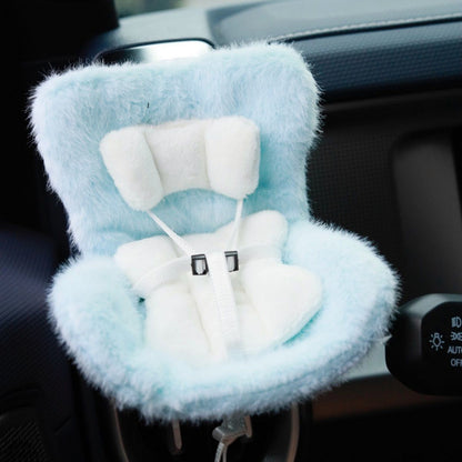 Labubu Blue Car Seat Cushion Set