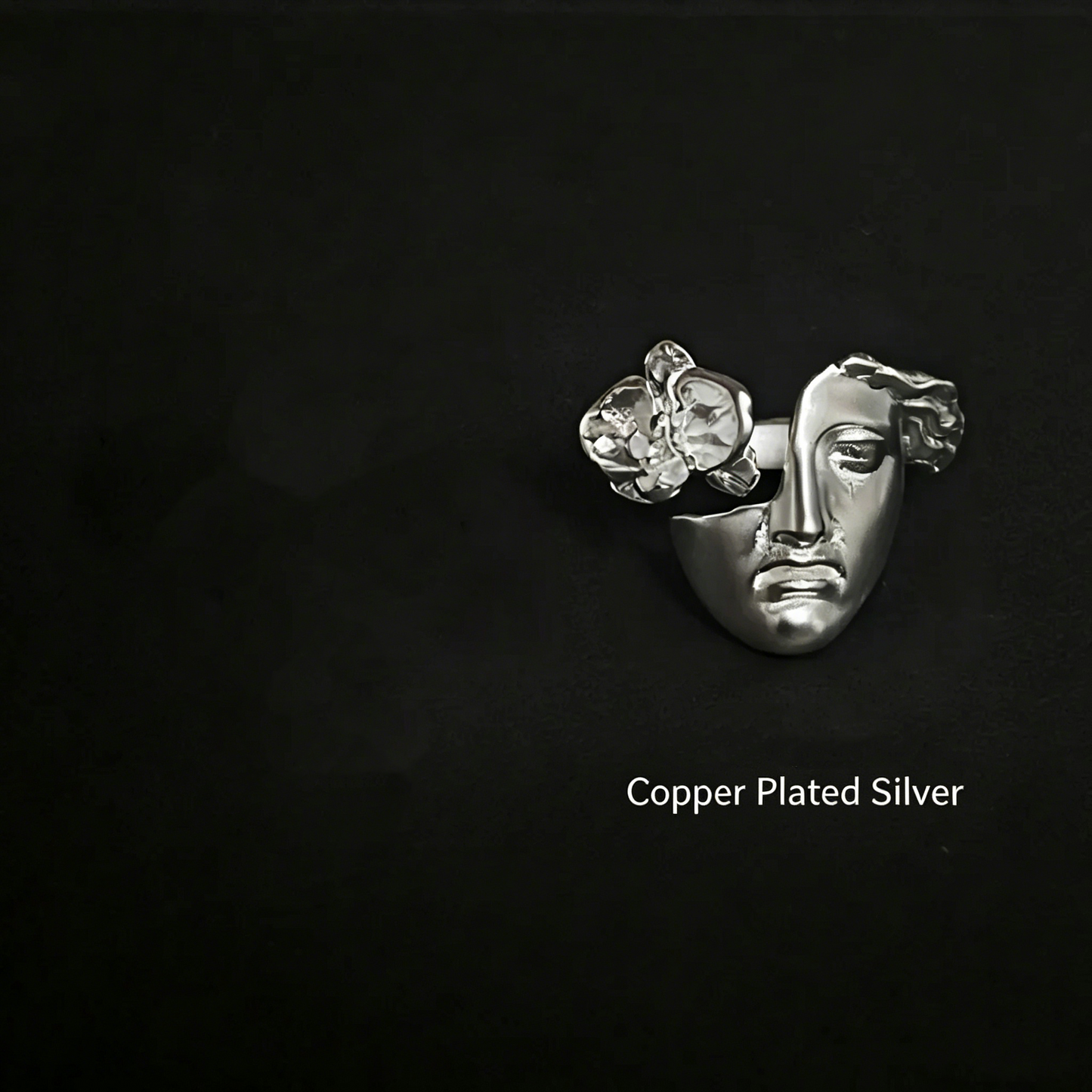 Broken Face Ring – Venus Orchid