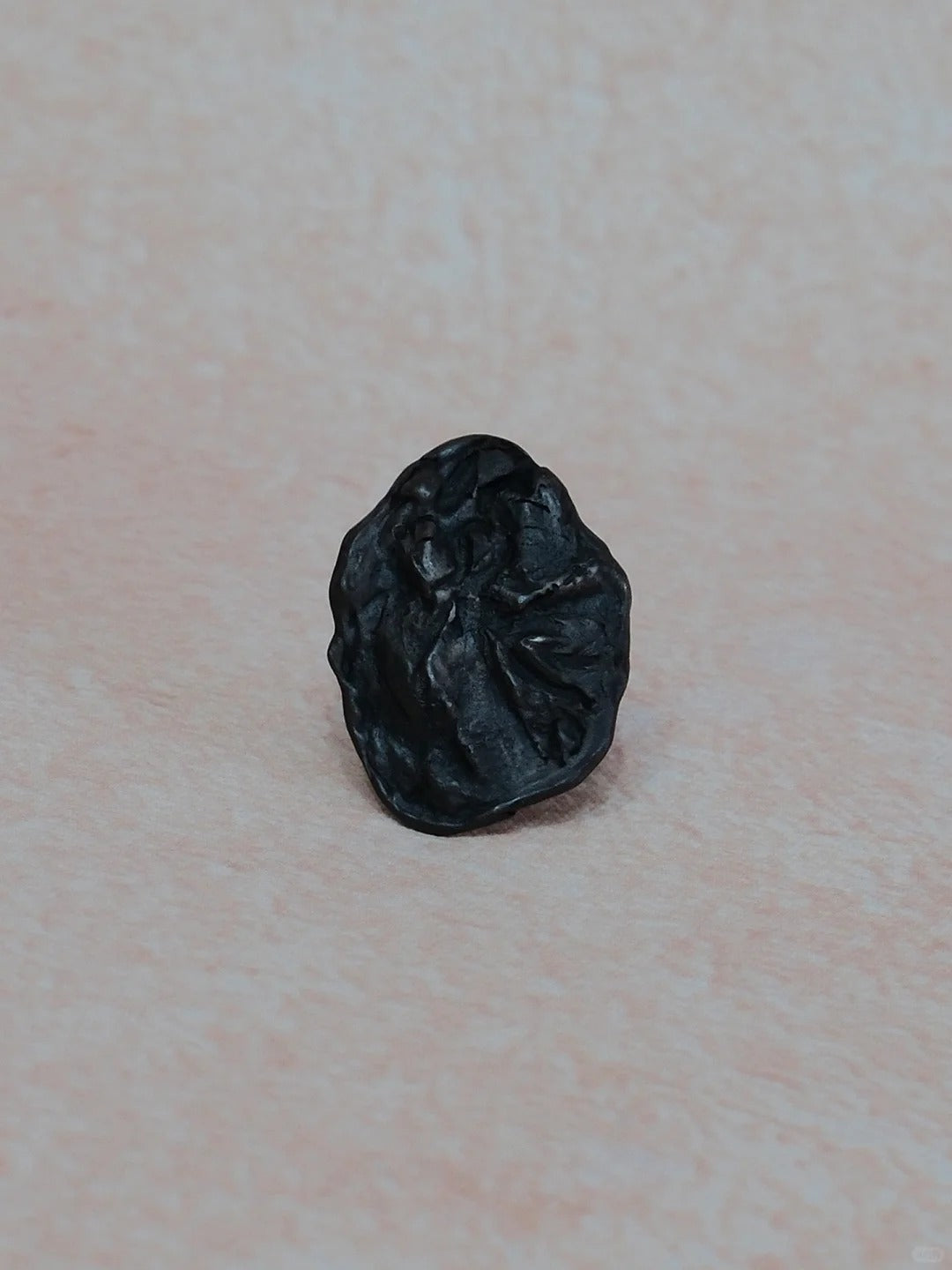Ember Flower Silver Ring