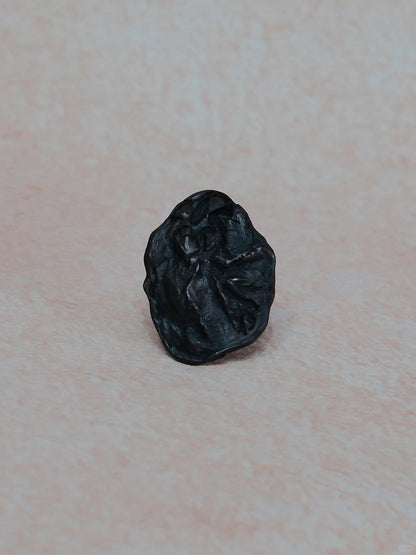 Ember Flower Silver Ring
