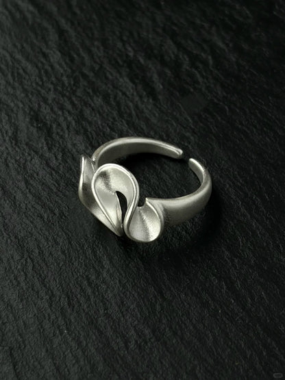 Eternal Ripple Silver Ring