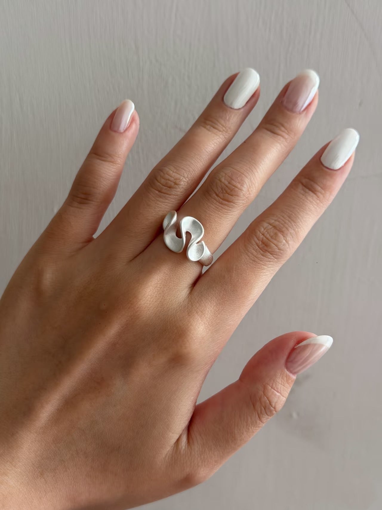 Eternal Ripple Silver Ring
