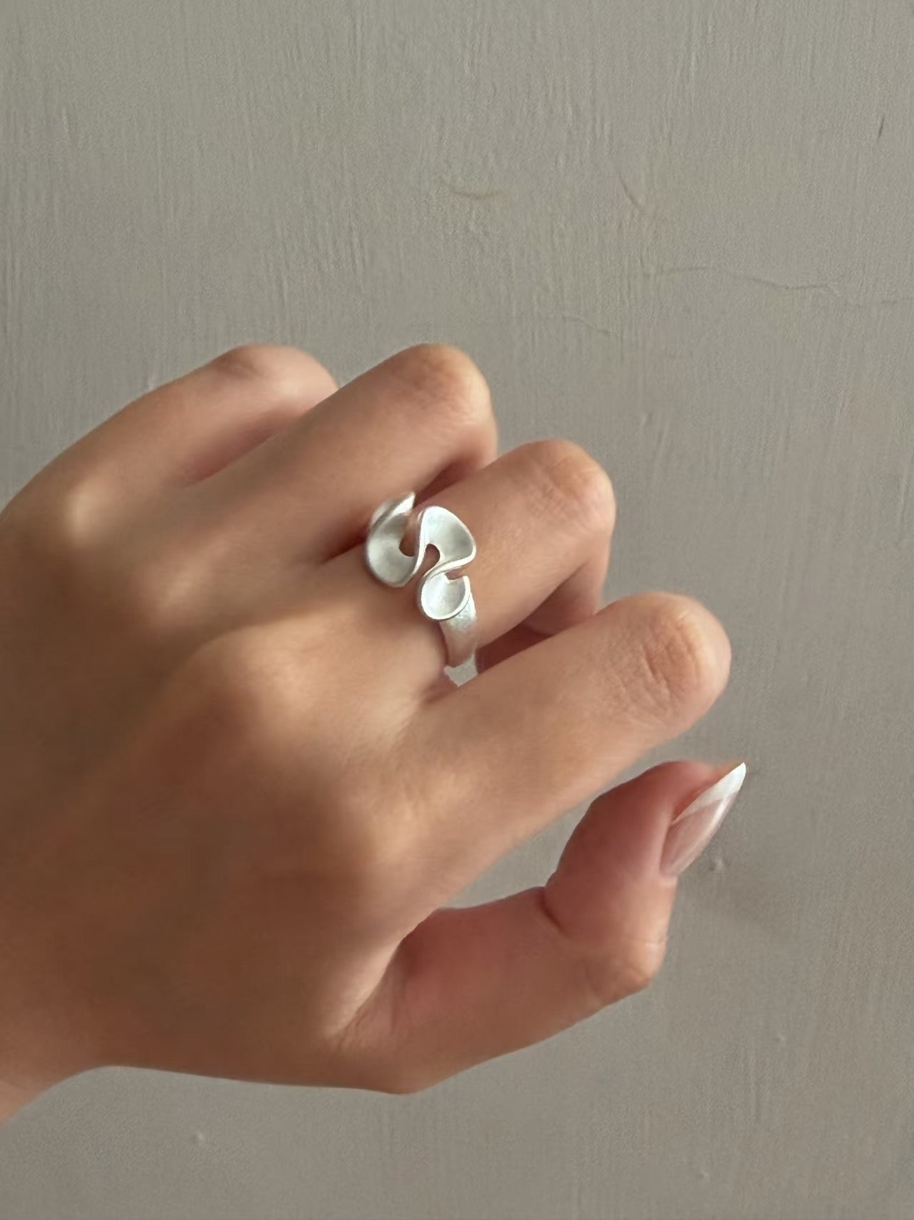 Eternal Ripple Silver Ring