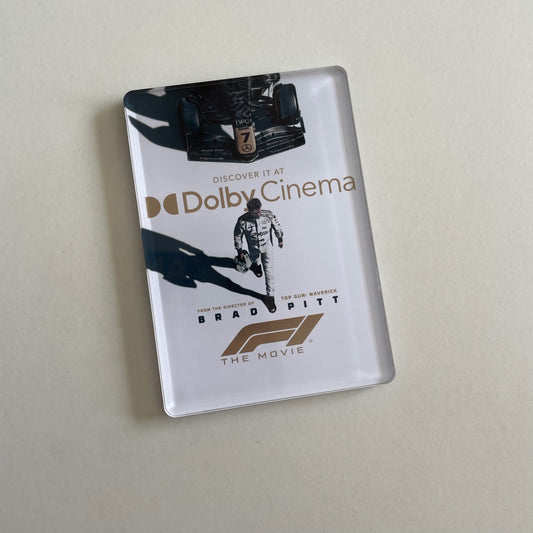 F1: The Movie-Fridge Magnet 1 (5.6×8cm | 6mm Thick)