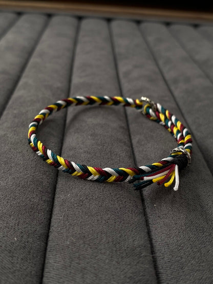 Kismet Five - Herringbone Bracelet- 925 Silver