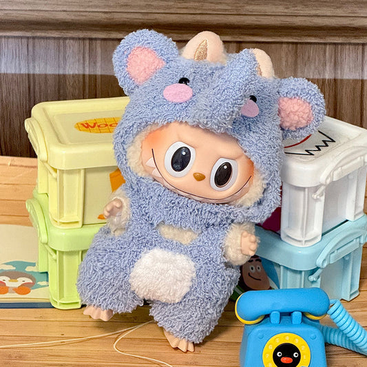 Labubu Doll Outfit 17cm- Adorable Elephant Design