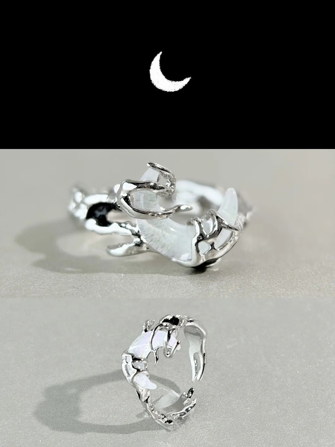 Moon in the Wave Ring
