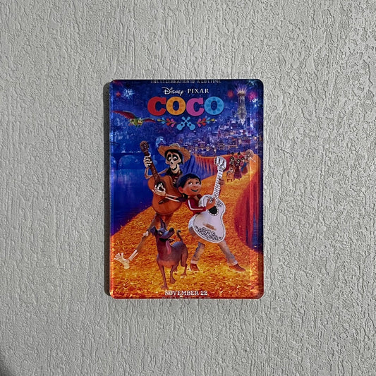 Movie Poster Fridge Magnet - Coco (2.2x3.1 inches)