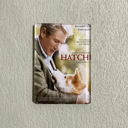 Movie Poster Fridge Magnet - Hachi: A Dog's Tale (2.2x3.1 inches)