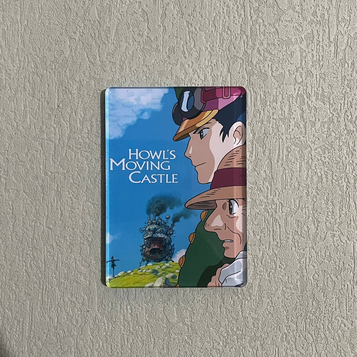 Movie Poster Fridge Magnet - Howl's Moving Castle