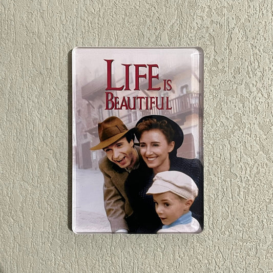 Movie Poster Fridge Magnet - Life Is Beautiful (2.2x3.1 inches)