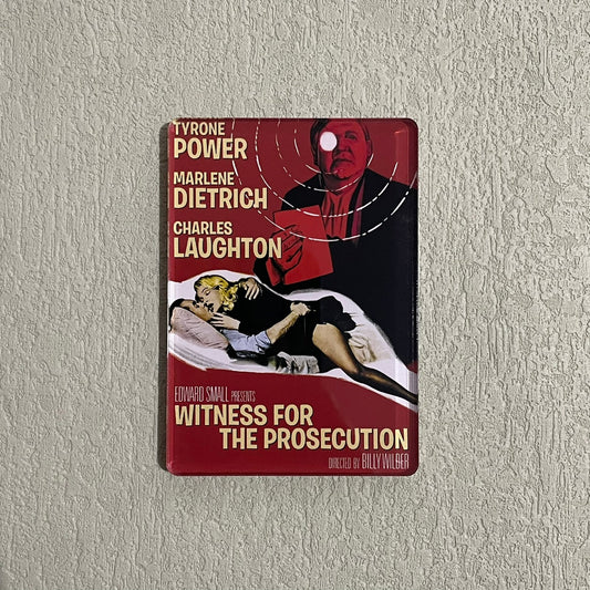 Movie Poster Fridge Magnet - Witness for the Prosecution (2.2x3.1 inches)
