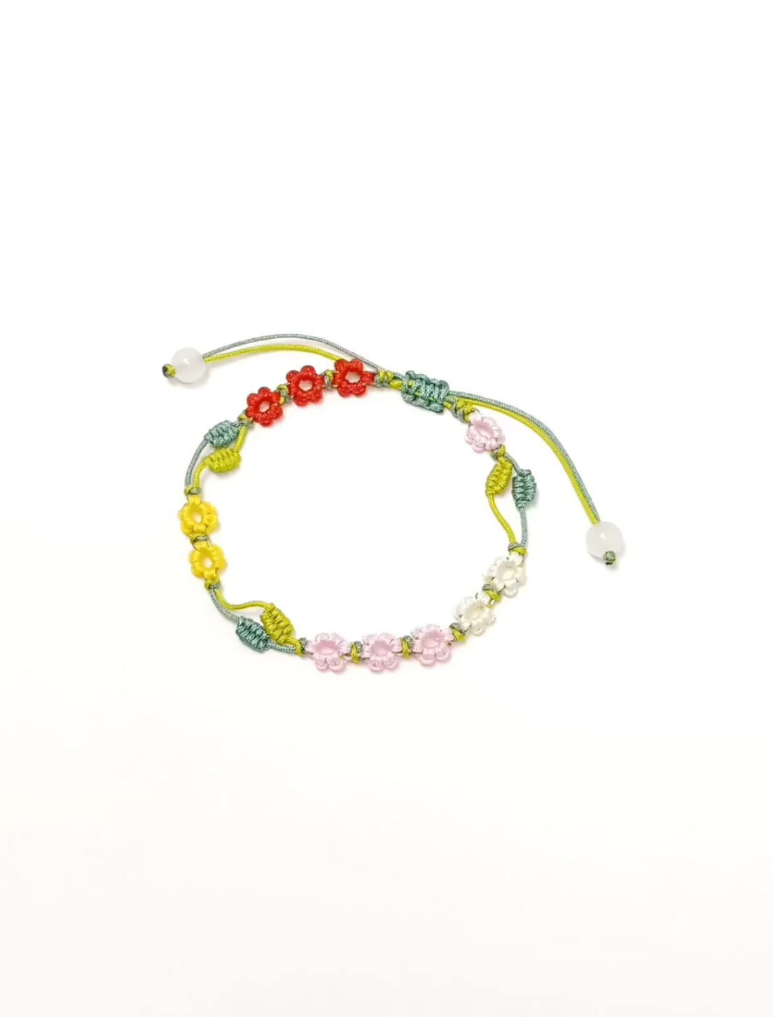 Phoenix Bloom Bracelet – Handwoven