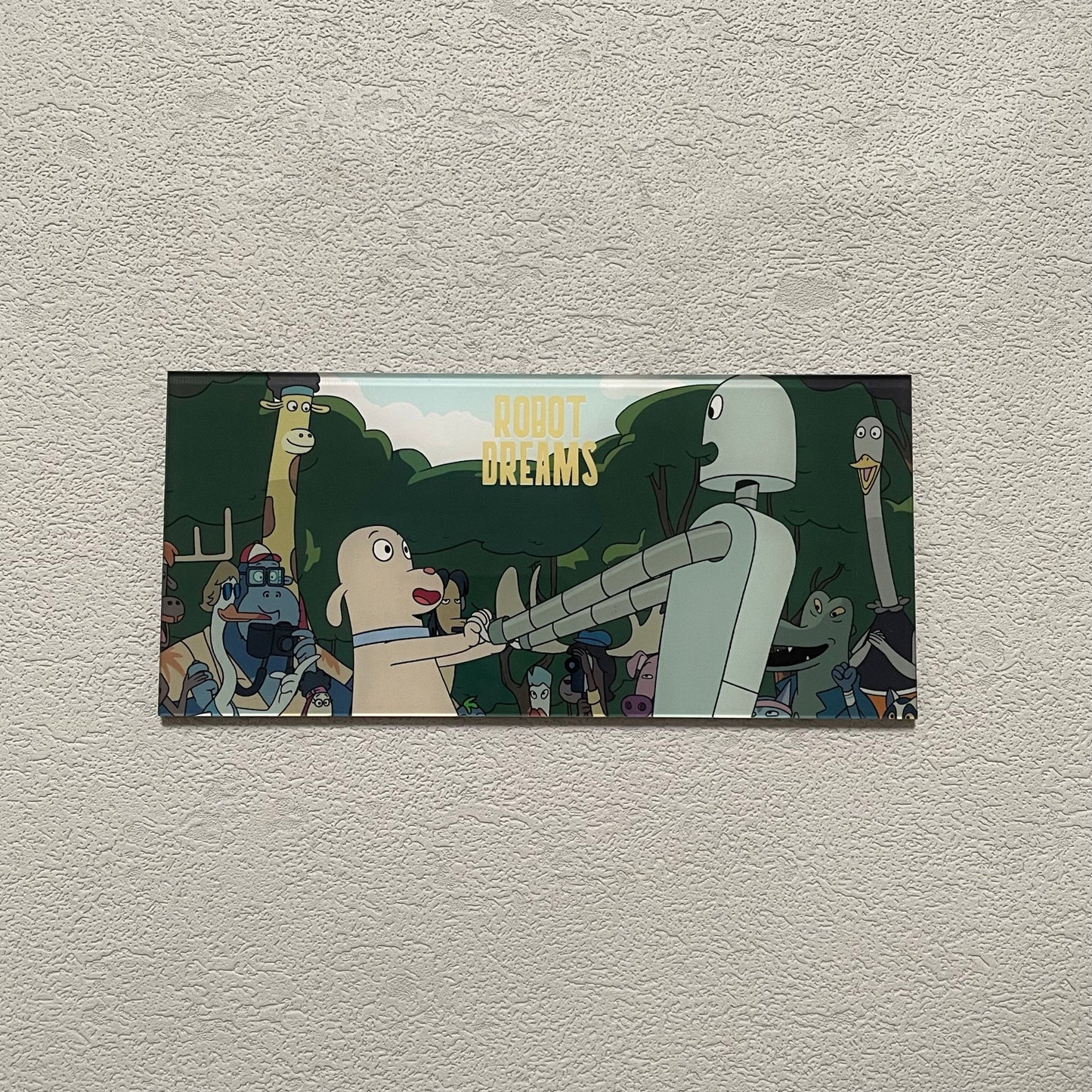Robot Dreams Fridge Magnet 10 - Robot & Dog Dancing | 6×13cm | 3mm Thick