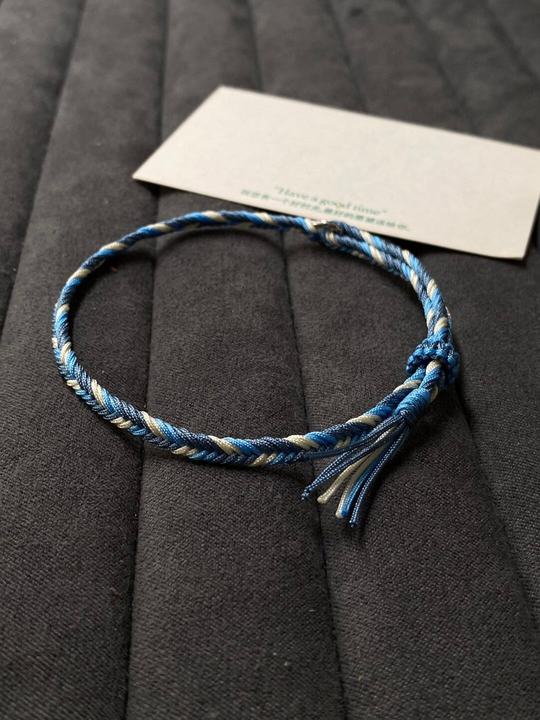 Sea Salt Caramel - Herringbone Bracelet- 925 Silver