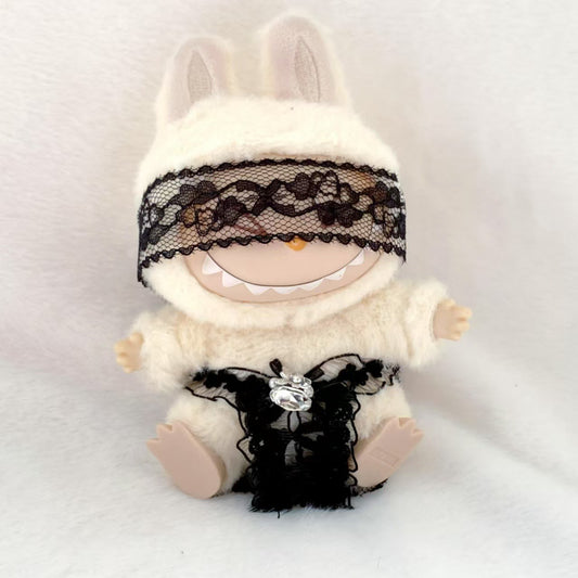 12-15cm Labubu clothes-Sexy Dark Demon