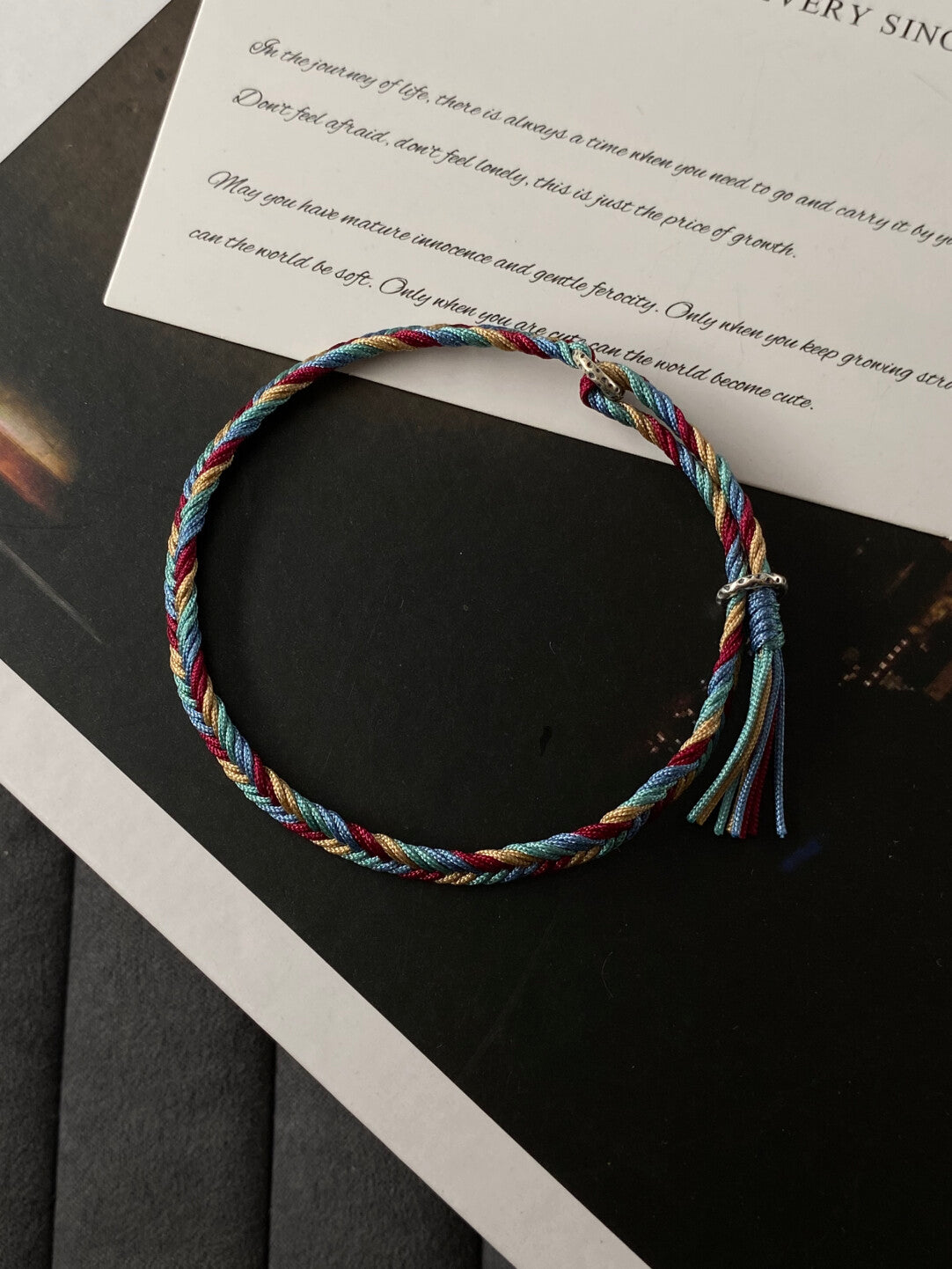 Snowcap Berry - Herringbone Bracelet- 925 Silver