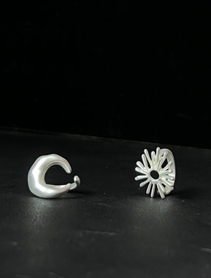 Soft Glow Silver Ring