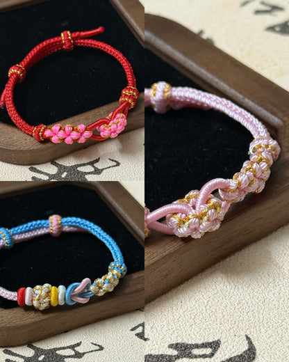 Love Blossom Bracelet - Serendipity Handwoven Romance