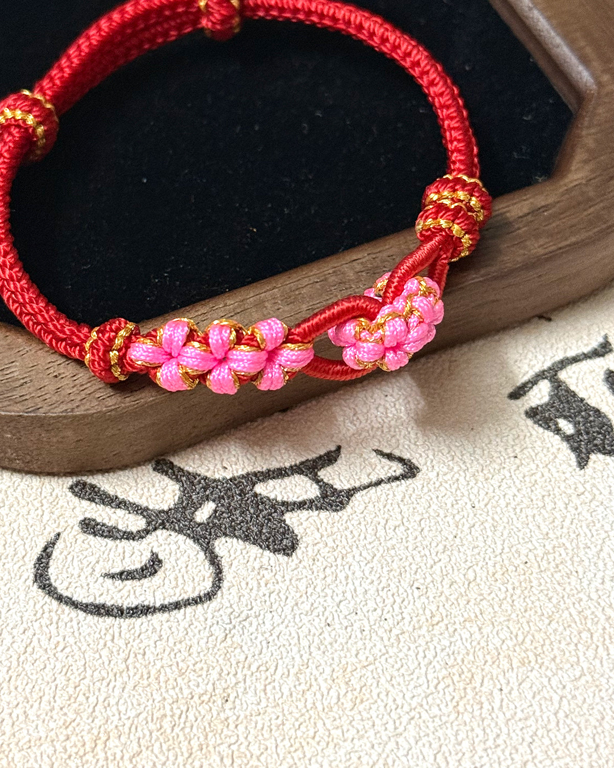 Love Blossom Bracelet - Serendipity Handwoven Romance