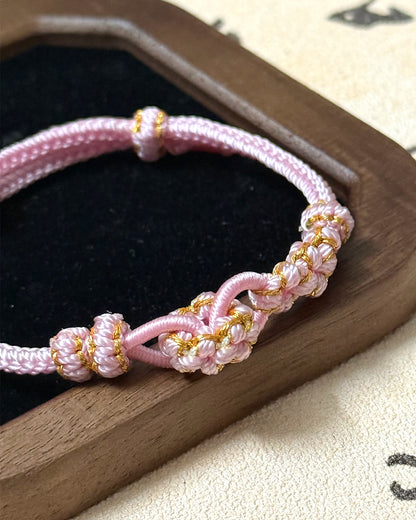 Love Blossom Bracelet - Serendipity Handwoven Romance