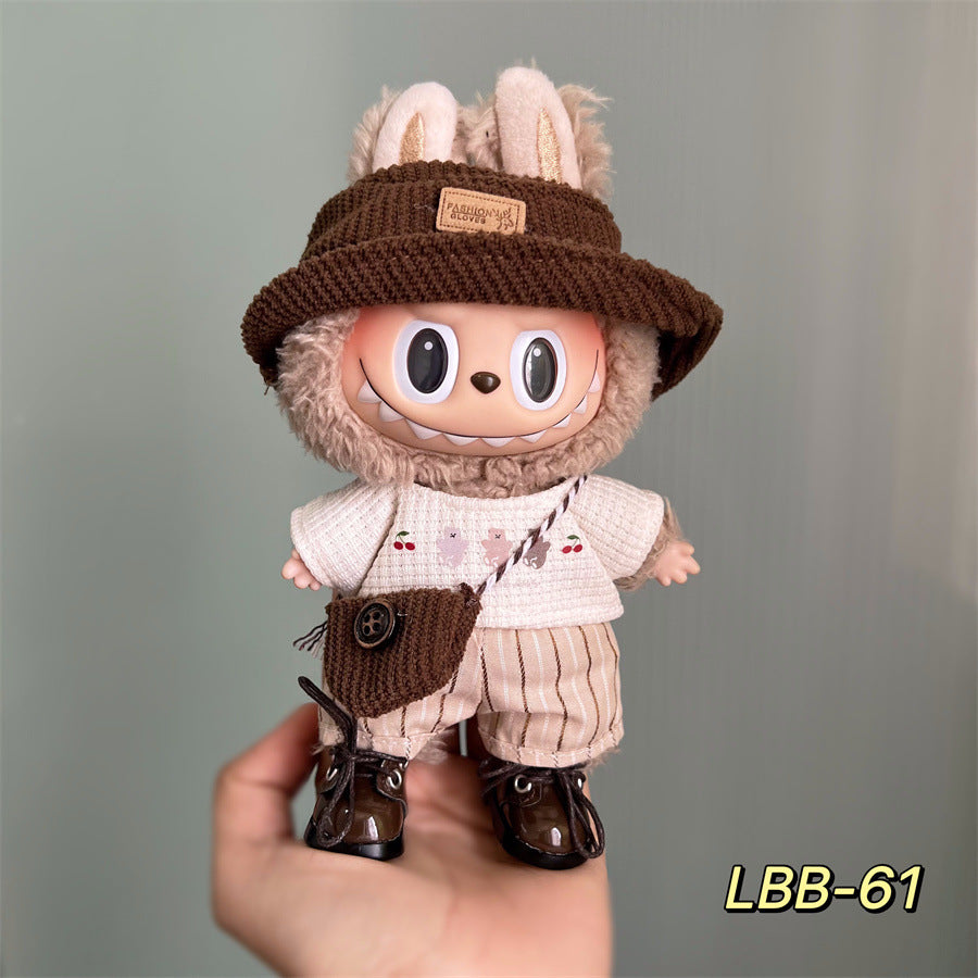 Labubu clothes-17cm Labubu Doll Clothes