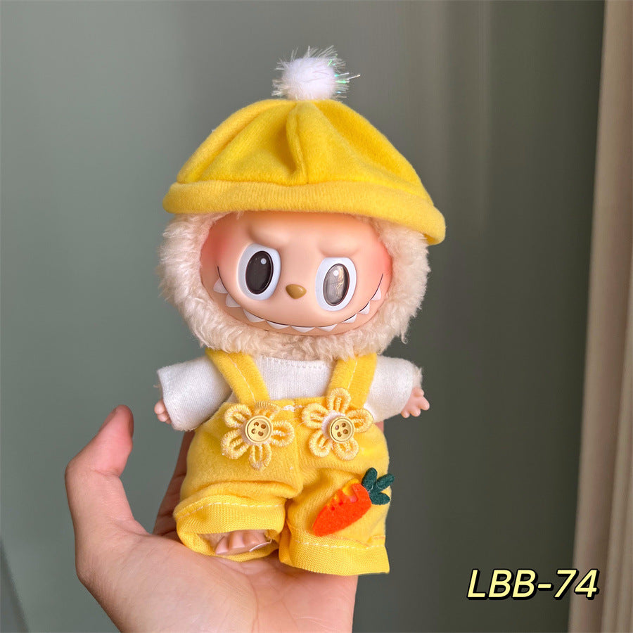 Labubu Clothes-Gardener and Chef Doll Outfit Set