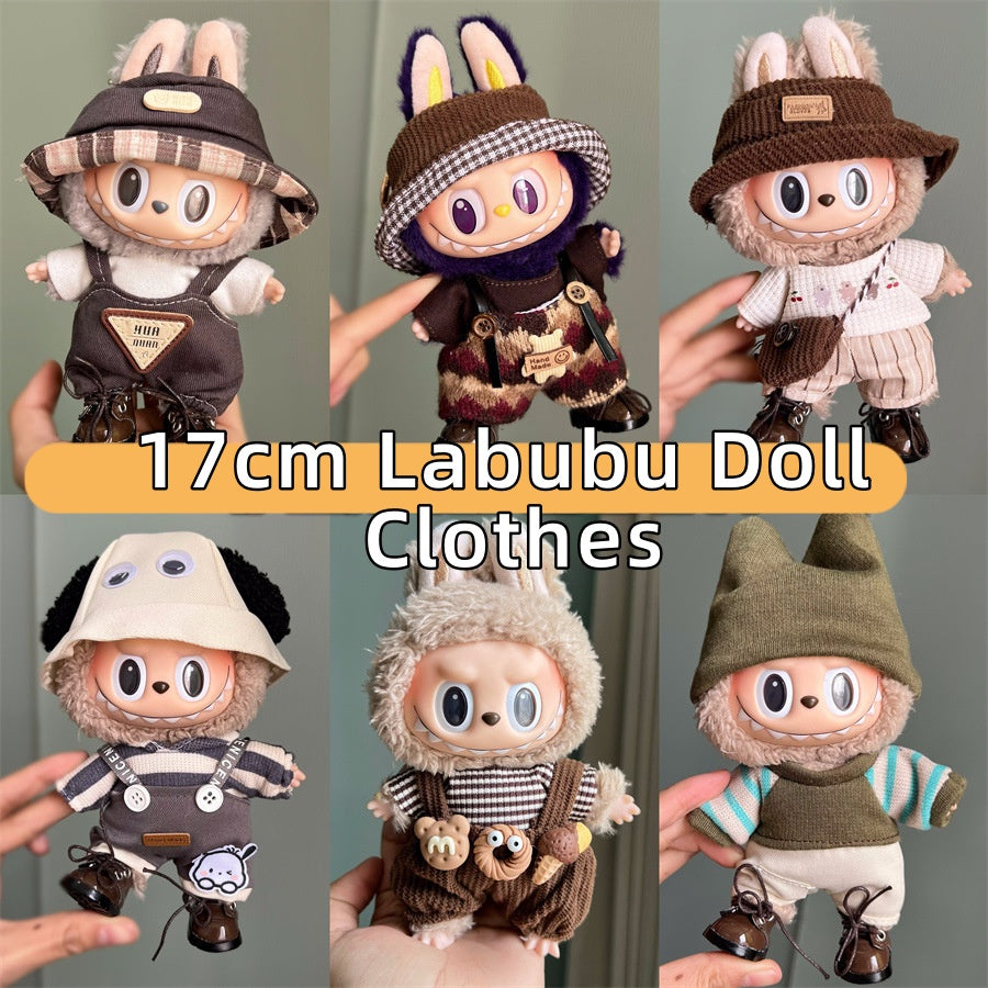 Labubu clothes-17cm Labubu Doll Clothes