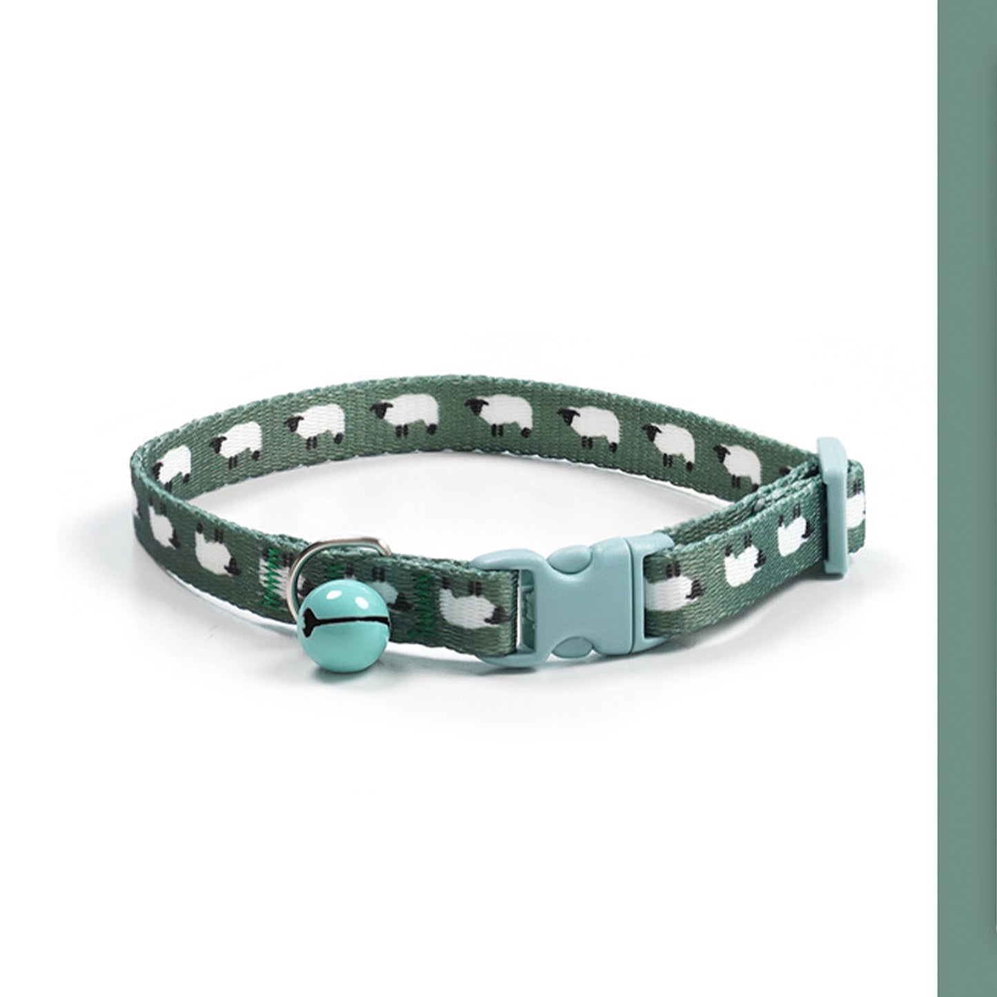 Adjustable Cat Dog Collar with Bell-Dolly’s Sheep